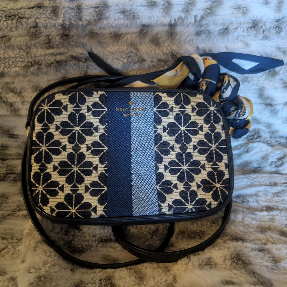 Kate Spade Jacquard Stripe Camera Bag